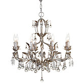Bellina Chandelier in Platinum