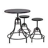 Bistro Adjustable Table & Stools