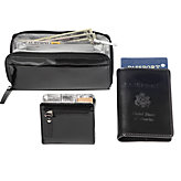 Black Patent Passport Case