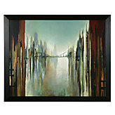 Bridges and Towers Framed Art Print by Gregory Lang
