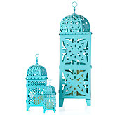 Casablanca Lanterns - Aquamarine
