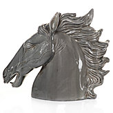 Ceramic Stallion - Grey