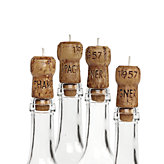Champagne Cork Candles - Set of 4