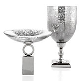 Cirque Hurricane & Footed Bowl - Smoke