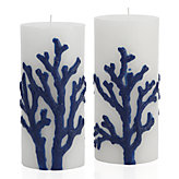 Coral Candle - Indigo
