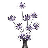 Crystal Flower Stems - Thistle - Set of 3