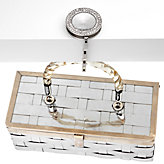 Crystal Handbag Hook - Clear
