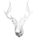 Deer Head - White Laquer