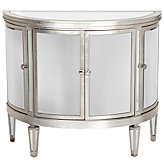 Demilune Mirrored Chest