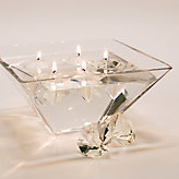 Diamond Gel Candles Set of 4
