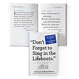 Don't Forget to Sing in the Lifeboats