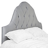 Eliza Headboard - Silver Silk