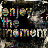 Enjoy The Moment - Glass Coat
