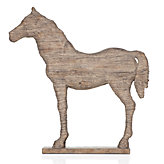 Faux Driftwood Horse