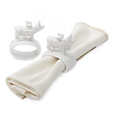 Flying Pig Napkin Ring - Set of 4