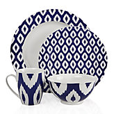 Kenza Dinnerware - Indigo