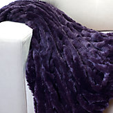 Lazo Throw - Aubergine