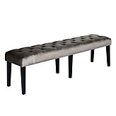 Lola Bench - Pewter