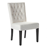 Lola Side Chair - White Linen