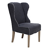 Maddox Slipcovered Dining Chair - Charcoal