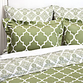 Mimosa Reversible Bedding - Apple Green