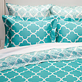 Mimosa Reversible Bedding - Aquamarine