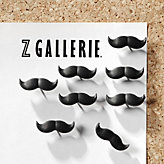 Mustache Push Pins - Set of 8