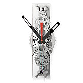 Oblong Gear Wall Clock