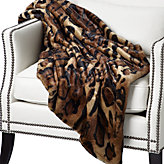 Ocelot Throw - Chocolate