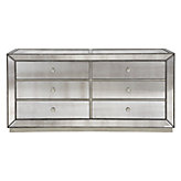 Omni Mirrored 6 Drawer Chest