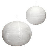 Paper Lanterns - White