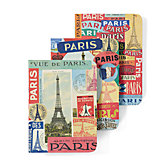 Paris Mini Notebooks - Set of 3
