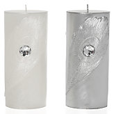 Peacock Feather Candles