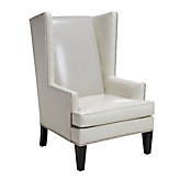 Pebble Accent Chair - White