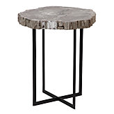 Perry Fossilized Side Table