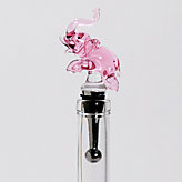 Pink Elephant Bottle Stopper
