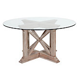 Rencourt Round Dining Table - White Wash