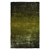 Shadow Indochine Ombre Rug - Apple Green