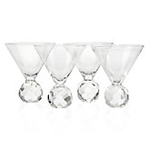 Sphere Glassware - Clear Set of 4