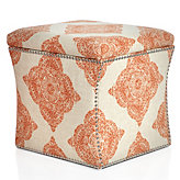 Storage Ottoman - Mani Terracotta