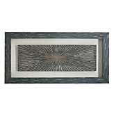 Wood Carved Starburst