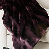 Zambia Throw - Aubergine