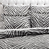 Zebra Bedding - Grey