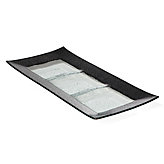Luxe Rectangular Serving Tray - Silver