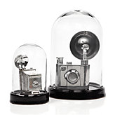Glass Bell Jar - Black