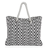 Zig Zag Canvas Bag