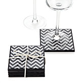 Zig Zag Coasters - Set of 4
