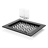 Zig Zag Rectangular Tray