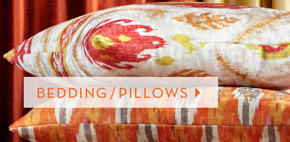 bedding and pillows