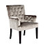 Lola Arm Chair - Pewter